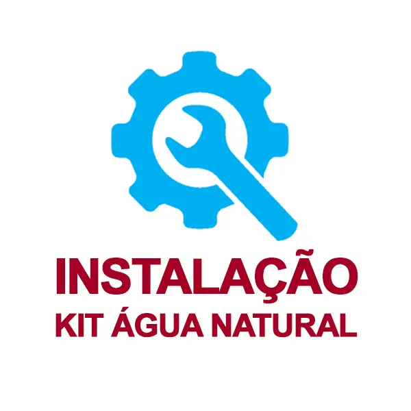 KIT INSTALAÇÃO ÁGUA NATURAL