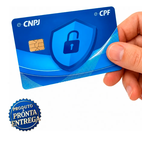 Cartão Smart Card Certificado Digital A3 Cpf Cnpj A3pf